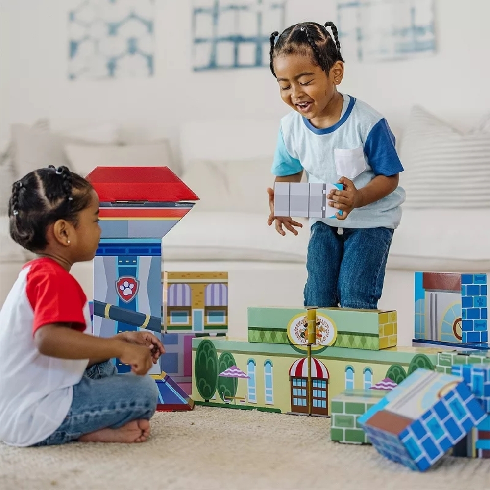 Melissa & Doug PAW Patrol Colorful Cardboard Blocks